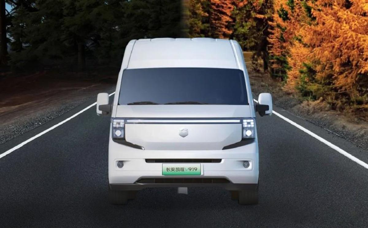長安凱程V919官圖曝光,側滑門,2+2+2+3座椅,續航500km