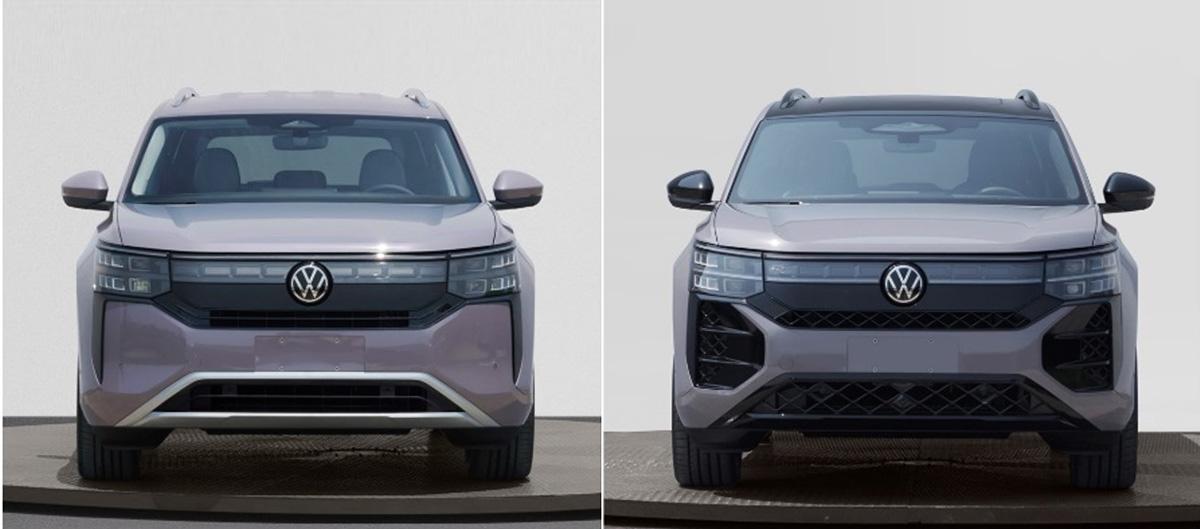 新款大眾途昂實車曝光,全新設計風格,車長5158mm,搭載2.0T動力