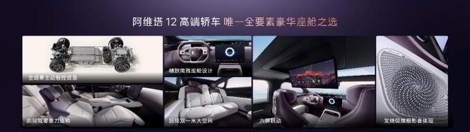 純電、增程動力上新 阿維塔12“雙拼”動力26.99萬起 入門既高配